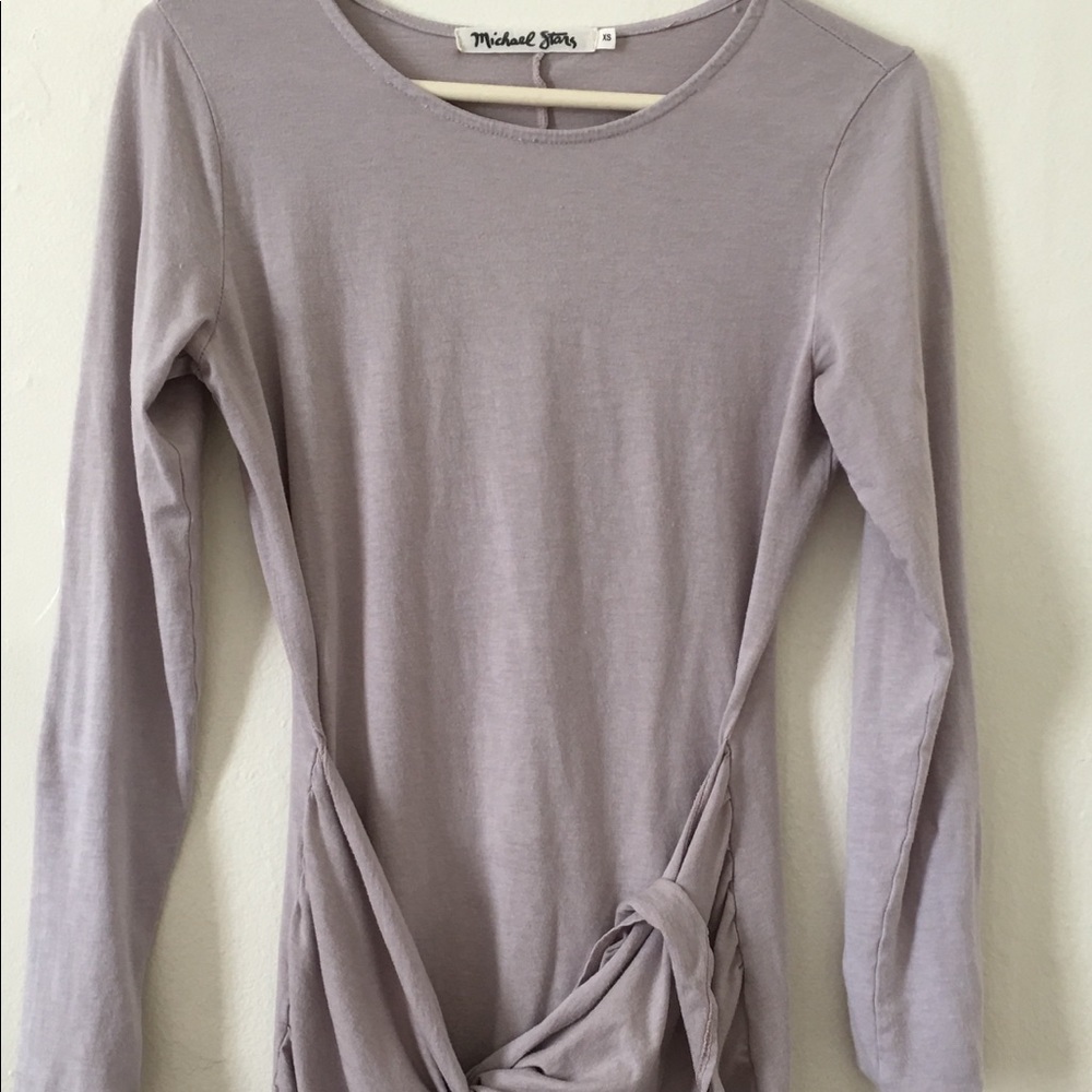 Michael stars grey tunic worn twice